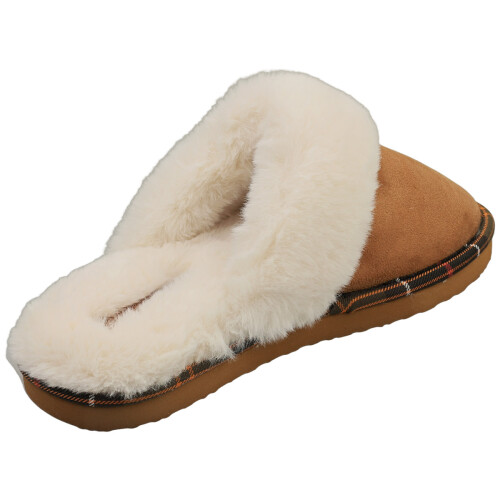 Barbour (7) Barbour Claudia Mule Womens Slippers in Camel 1