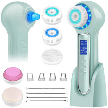 Electric face wash instrument to remove blackheads cleansing instrument USB charging face wash brush pore cleaning