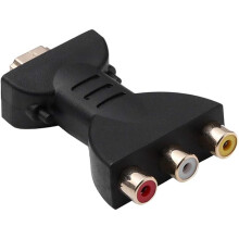Ouken HDMI naar 3 RCA-adapter Draagbare mini HDMI naar AV rood wit geel HDMI naar AV-converter