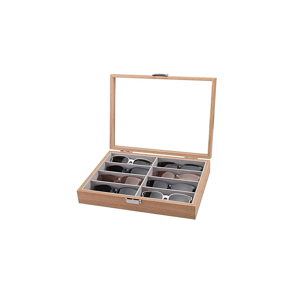 Shenzhenshiwusongmaoyiyouxiangongsi Grey Eyeglass Storage Box For Glasses Storing Display Holder Sunglasses Organizer For Eyeglasses Spectacles