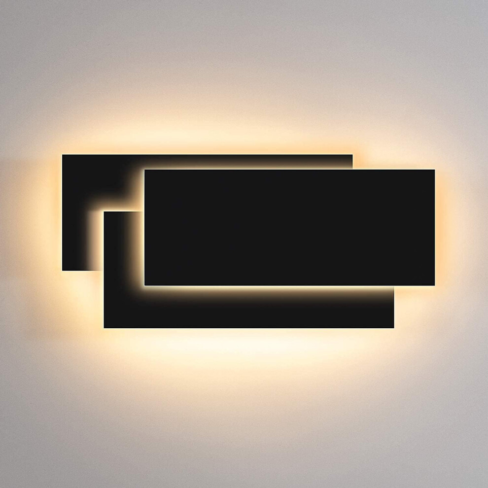 Swiveling Wall Lamp, Dimmable Black Sconce With Warm Light For Indoor Use, Stylish Design Enhances Any Space With Versatile Occasions