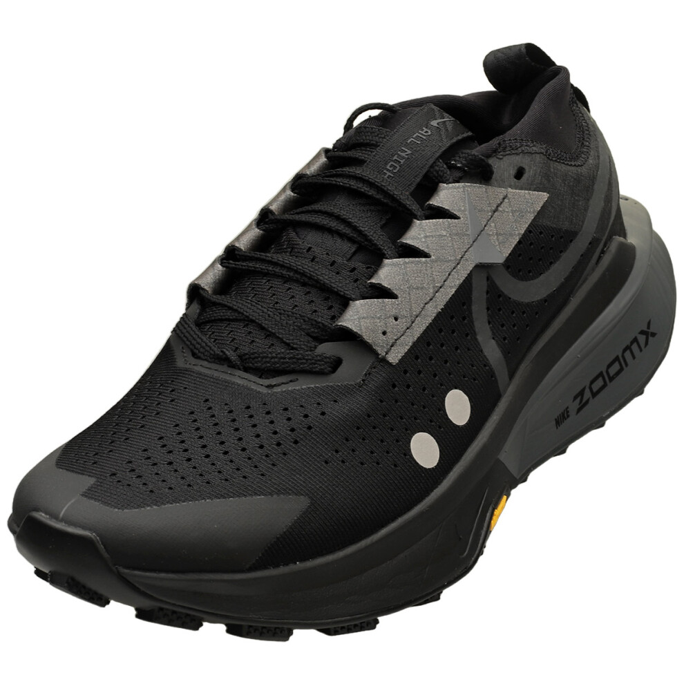 Nike (7) Zoomx Zegama Trail 2 Mens Running Trainers In Black Anthracite