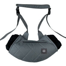 Heated Hand Muff Outdoor Activities Electric USB Rechargeable Heating Hand Warmer Bag Waterproof Handheld Cover With Adjustable Strap And Temperature