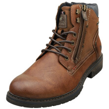 (43) Mustang Herren Casual Boots Braun Seitlicher Rei?verschluss Niedrig
