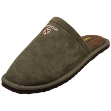 (7) Barbour Everitt Mule Mens Slippers in Olive