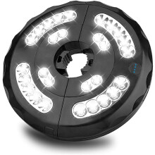 Kabellose Sonnenschirmleuchte für die Terrasse, energiesparende LED-Lampen, wiederaufladbarer Akku, 3 Beleuchtungsmodi, Terrassenleuchte für den