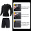Σλιπ συμπίεσης υψηλής απόδοσης για αθλήματα, πάνελ στοχευμένης συμπίεσης που 3