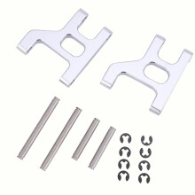 Braccio oscillante per auto RC, braccio inferiore anteriore a A in lega di alluminio con lavorazione CNC ad alta precisione, componente di
