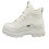 Buffalo (5) Buffalo Aspha Nc Mid-vegan Womens Platform Trainers in White 3