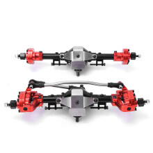 Kit de eje RC de ingeniería de precisión con tecnología CNC. Estructura de aleación de alta calidad y superficie endurecida para una mayor