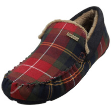 (7) Barbour Monty Mens Slippers in Winterberry