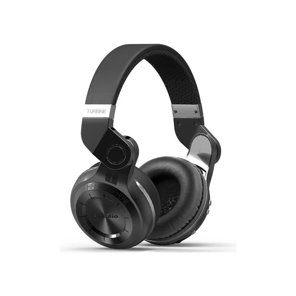 Bluedio T2 (Turbine 2) Bluetooth Headset With Built-In Microphone, Black 7333425828892
