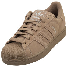 (44) adidas Superstar II Fashion Sneaker Unisex Beige Braun