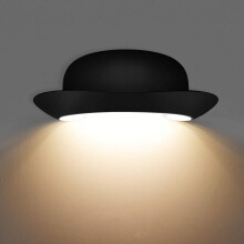 Lampada da parete moderna, resistente apparecchio in alluminio con luce LED wash, soluzione di illuminazione a risparmio energetico, lampada