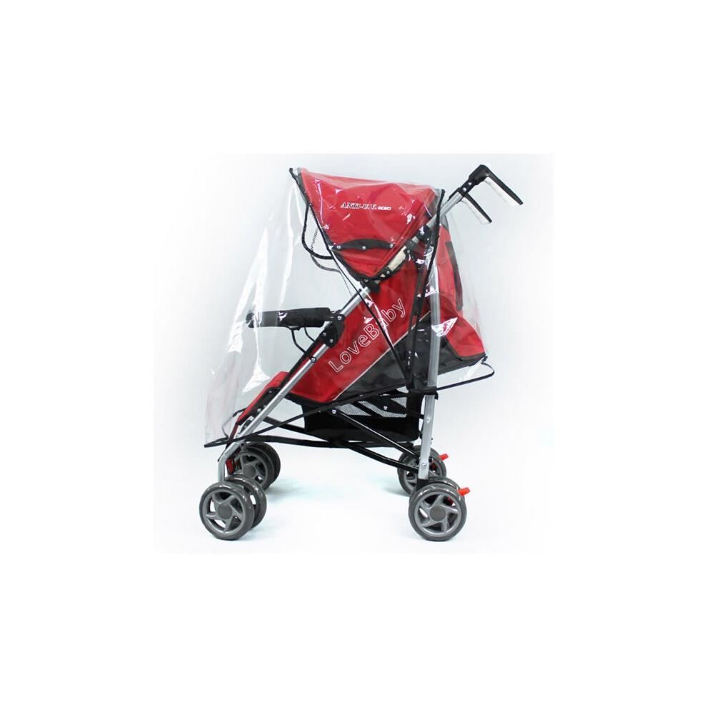 Universal Rain Cover for Stroller, PVC, Transparent and Waterproof, to Protect Baby and Child - MAX