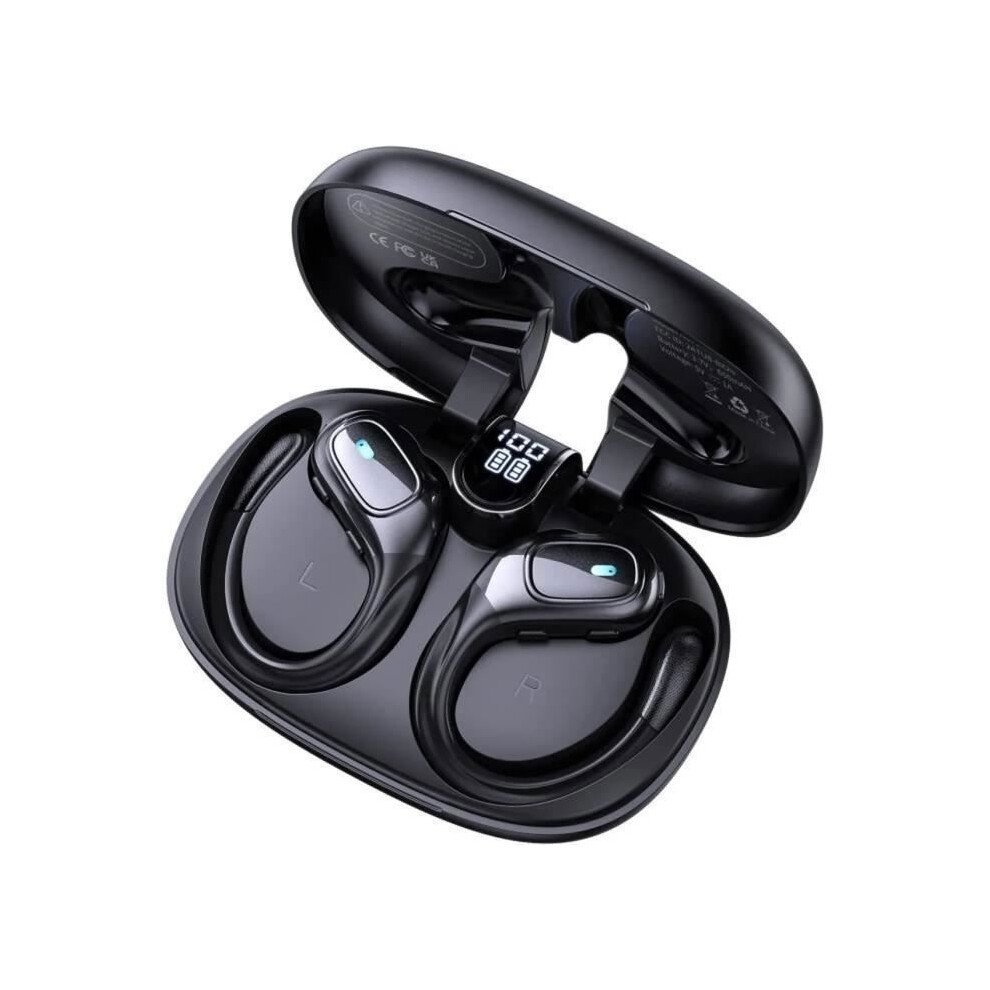Bluetooth 5.3 Wireless Earbuds, 75H Playtime, Ipx7 Waterproof, Led Digital Display, Noise Cancelling Mic For Sports 7333425828618