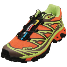 (10) Salomon Xt-6 Unisex Running Trainers in Orange Multicolour