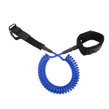 Stay-On-Board-Knöchelriemen mit Surfboard-Leashes, Spiralleine, elastisches Seildesign, zuverlässiges Material, schnelle Rückstellkraft,