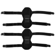 Ginocchiera stabilizzatrice con molle di rimbalzo, tutore Power Lift per la stabilità dell'articolazione del ginocchio, supporto rotuleo in tessuto