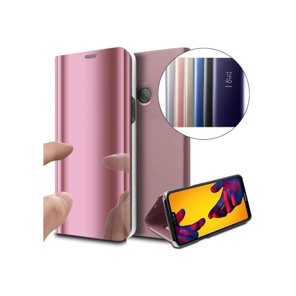 Huawei P20 Lite Case - Shockproof - Mirror - Ultra Thin - Wallet - Book Style 7333425843680