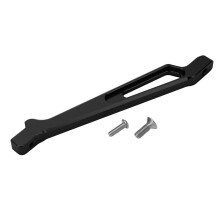 Uppgradering av elbil, aluminiumlegering (6061T6) främre chassi, precisionstillverkad med högkvalitativa material, tillvalsdelar för bättre