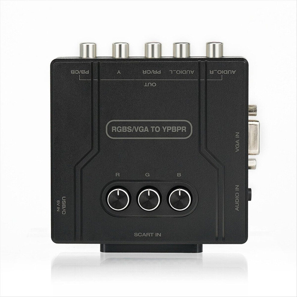 Rgbs Vga To Ypbpr Component Converter Scart For Ps1 Ps2 Dreamcast Retr 4851500937084