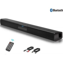 Soundbar, Speaker, Bluetooth Speaker, Wired and Wireless Stereo Speaker, HD Audio with Remote Control, RCA/AUX Support