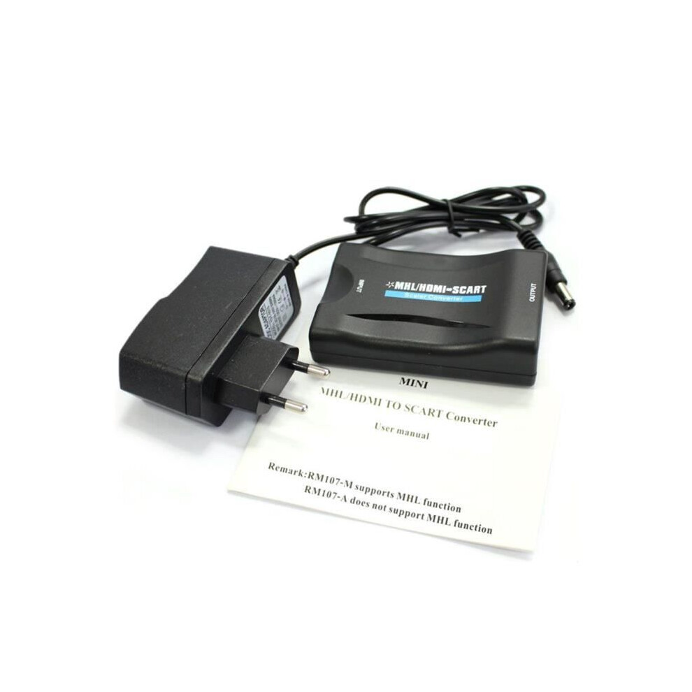 Av Converter Adapter - Hdmi - Ac281 - 1920 X 1080 - Pal/Ntsc - Black 7333425827949