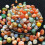 1.5cm colorful stone, fish tank pavement decoration 5