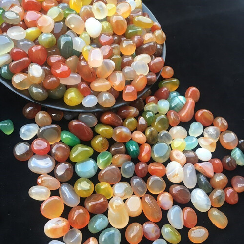 1.5cm colorful stone, fish tank pavement decoration 1