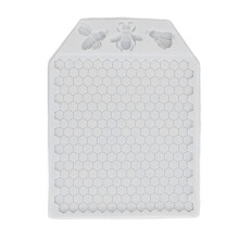 Bienenstock mit Biene, Silikonform, Fondant,