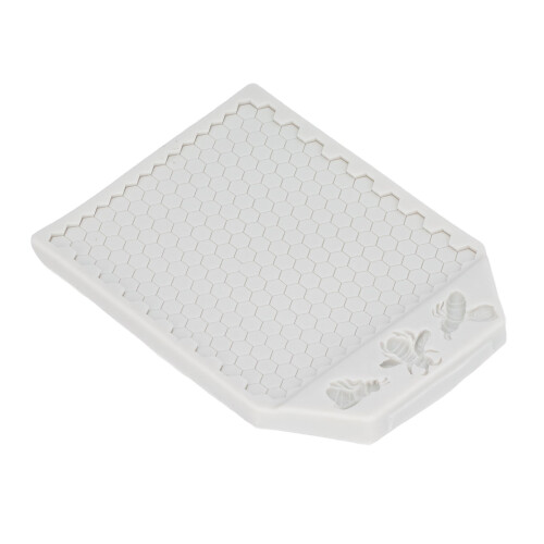 Bienenstock mit Biene, Silikonform, Fondant, 2