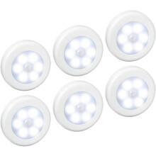 Batterijgevoede LED-lamp met bewegingssensor voor eenvoudige installatie, energiezuinige draadloze installatie, ultralichte lichtbron,
