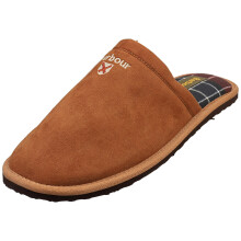 Barbour Everitt Mule Mens Slippers in Camel - 9 UK