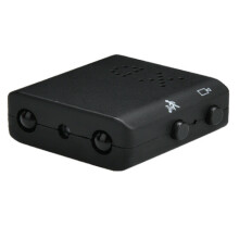 Caméra XD avec batterie, vision nocturne infrarouge, HD 1080p, caméra sport intelligente IRCUT