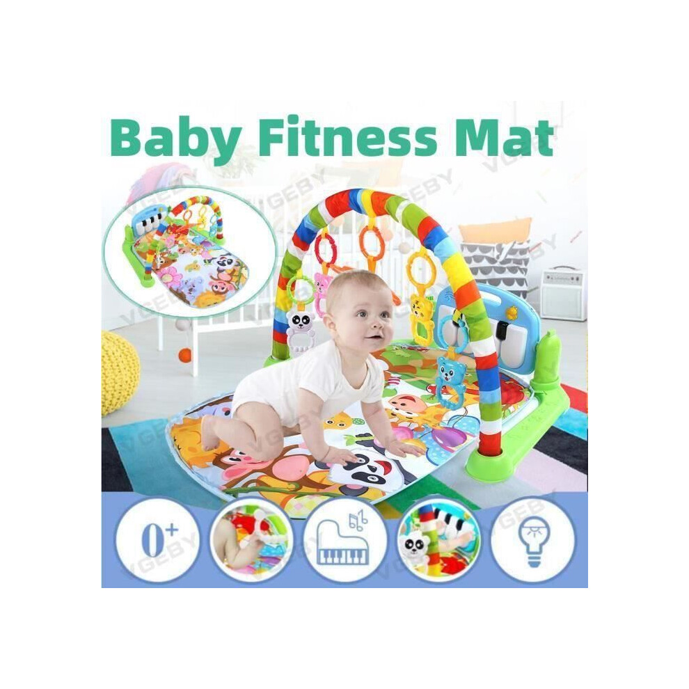 Activity mat with musical piano and play frame | Musical and evolving play mat