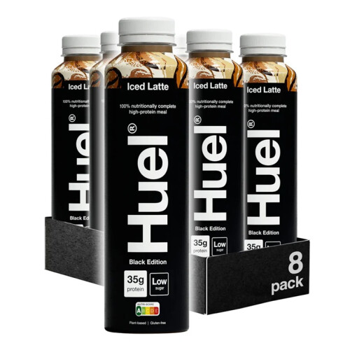 HUEL Huel Black Edition Iced Latte 500ml x 8