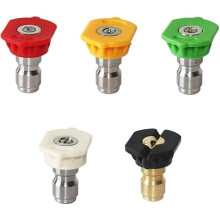 5 buses à connexion rapide pour nettoyeur haute pression essence Wilks-USA/P1/Hyundai/Rocwood, 5 embouts pour raccord rapide 1/4".