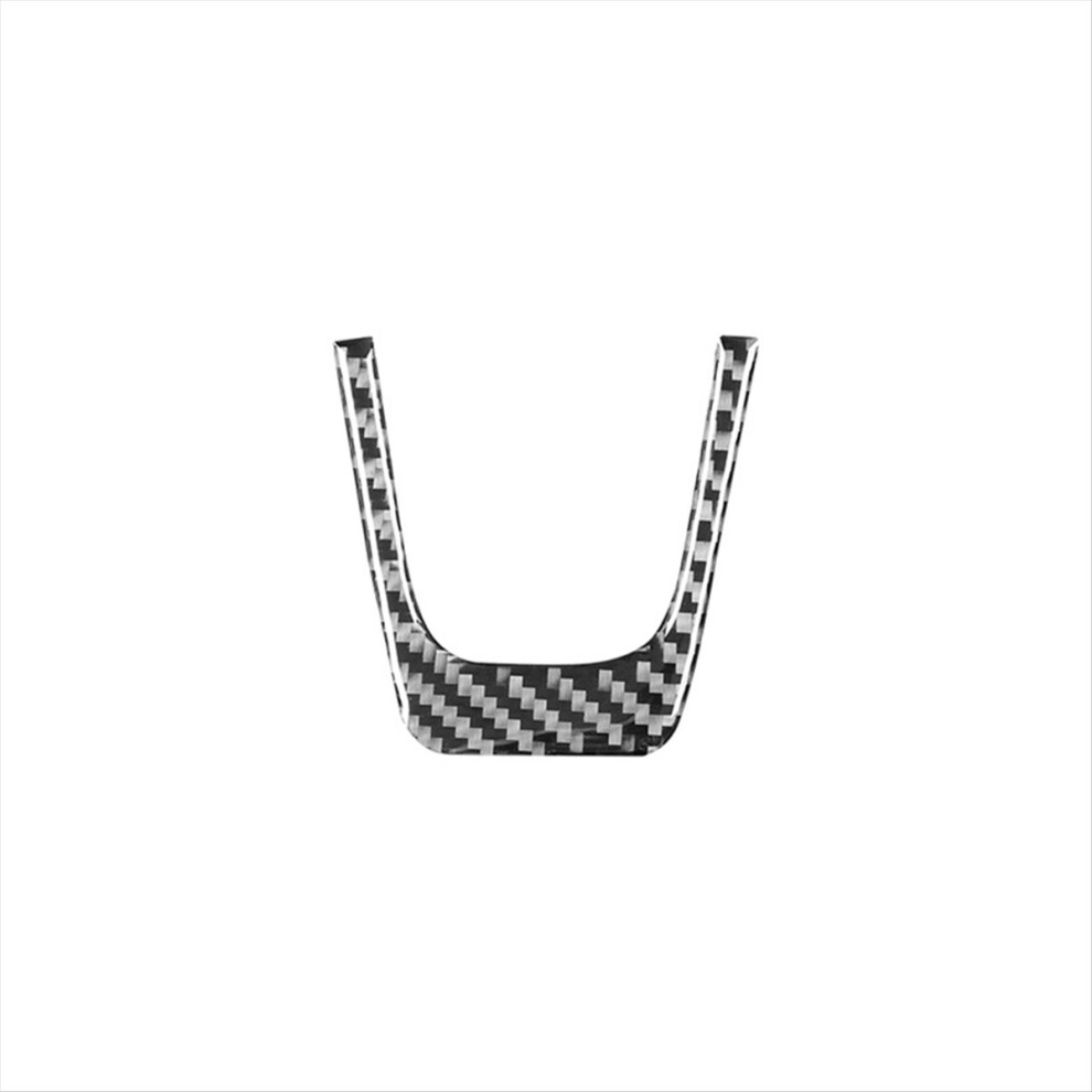 Carbon Fiber For Mach-E 2021-2024 Car Wheel Steering Trim Sticker Inte 4851500937572