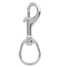 Anti Corrosion Swivel Hook For Marine Use, 360 Degree Rotating Snap Clip Made Of Stainless Steel 316, Ideal For Dog Leashes Outdoor Sports And Leather
