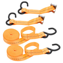 Correas de seguridad versátiles para transporte, correas de trinquete de alta resistencia, ideales para asegurar la carga durante el transporte,