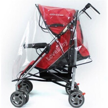 Universal Rain Cover for Stroller, PVC, Waterproof, Transparent, to Protect Baby and Child, COS12015