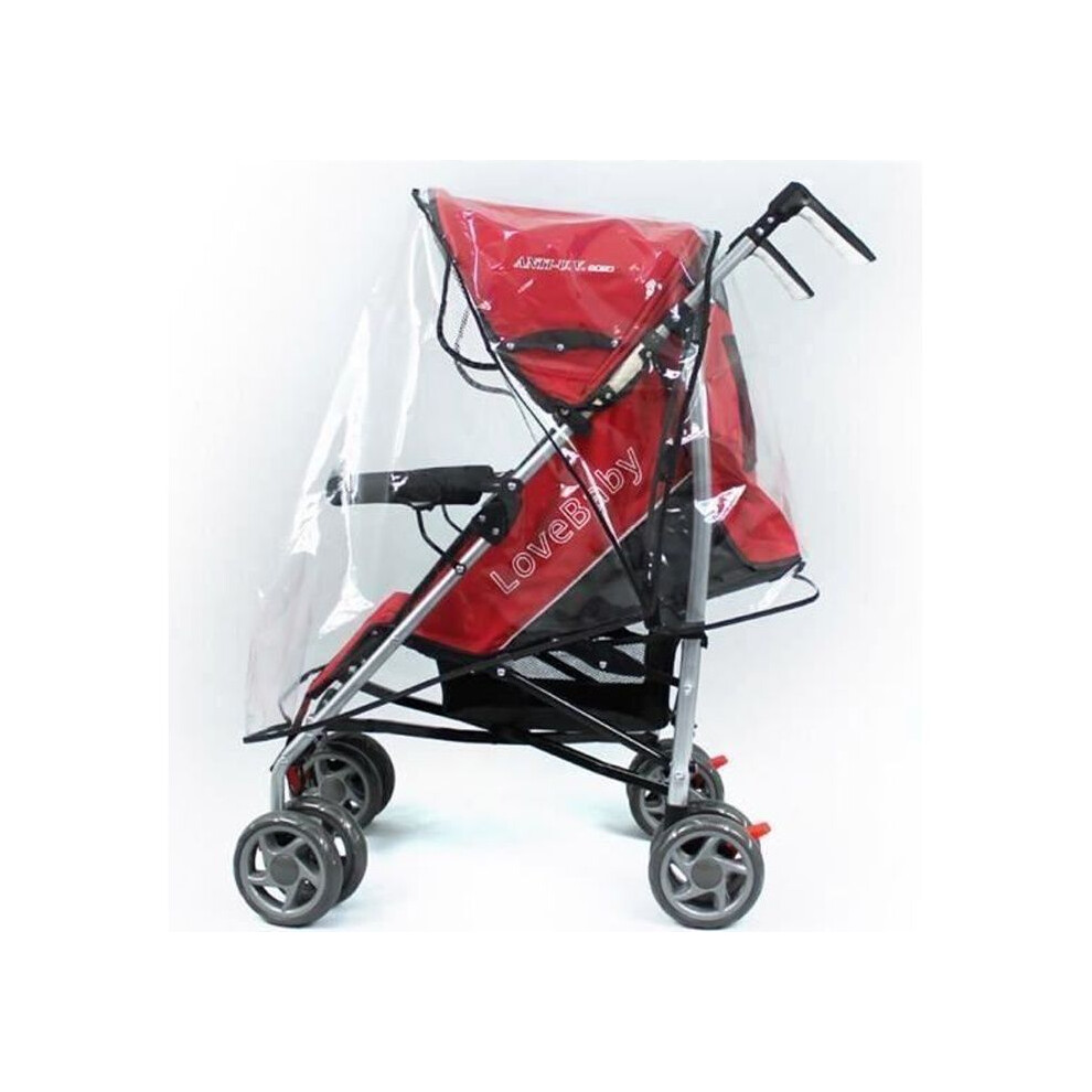 Universal Rain Cover for Stroller, PVC, Waterproof, Transparent, to Protect Baby and Child, COS12015