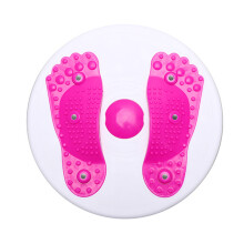 Disque de massage fitness avec coussinets antidérapants, outil d'exercice pour la taille à utiliser à la maison, au bureau ou en voyage, massage