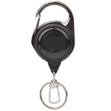 Retrator de isca artificial Zinger, capa protetora contra intempéries, chaveiro prático para fácil transporte, ideal para ambientes de água doce