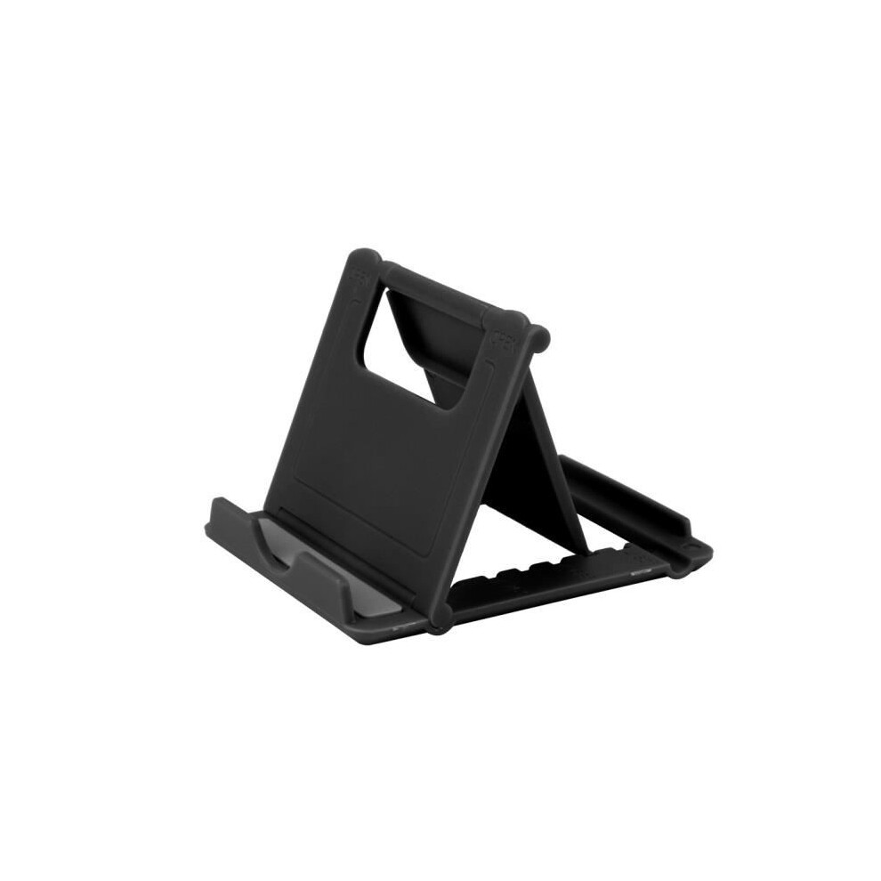 Foldable Cell Phone Holder, Universal Mobile Phone Stand, Multi-Angle Desk Stand Bk Black 7333425843611