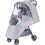 Universal stroller rain cover Rain and wind protection for strollers 1
