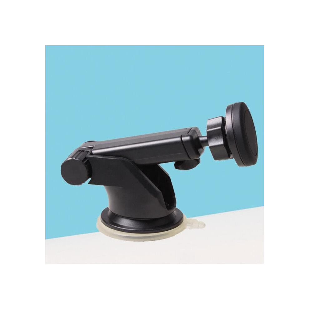 Magnetic Car Phone Holder Windshield Suction Cup 360 Degree Extendable (Black) Black 7333425843314