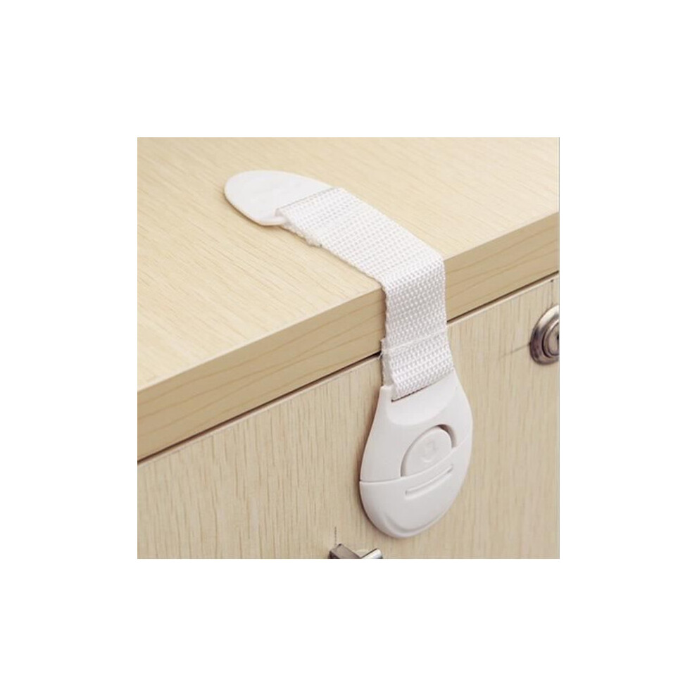 10 Pack Baby Safety Adhesive Locks for Drawers, Cupboards, Toilets