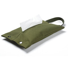Tragbare Taschentuchbox für Outdoor-Aktivitäten, taktische Toilettenpapierhülle, wasserabweisend und faltbar, mit Molle-Befestigungssystem für
